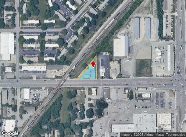  1100 E Santa Fe St, Olathe, KS Parcel Map