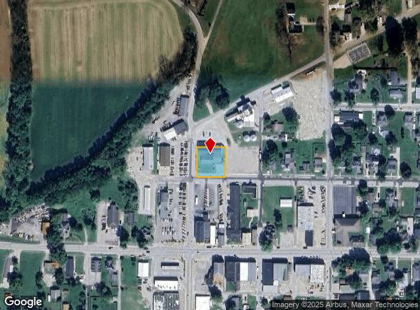  129 N Marion St, Morgantown, IN Parcel Map