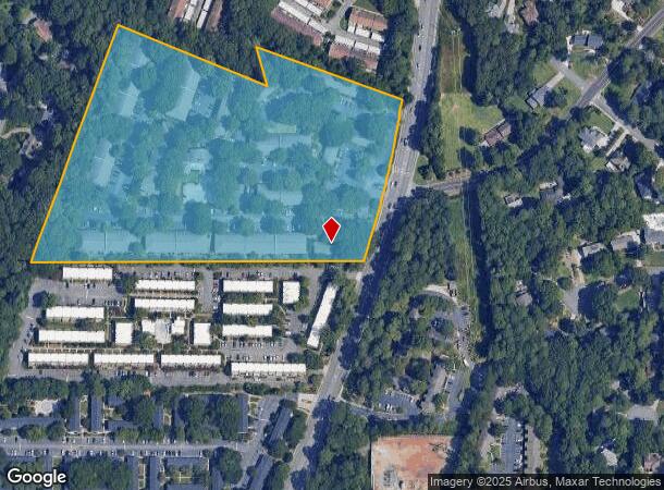  7000 Roswell Rd, Atlanta, GA Parcel Map