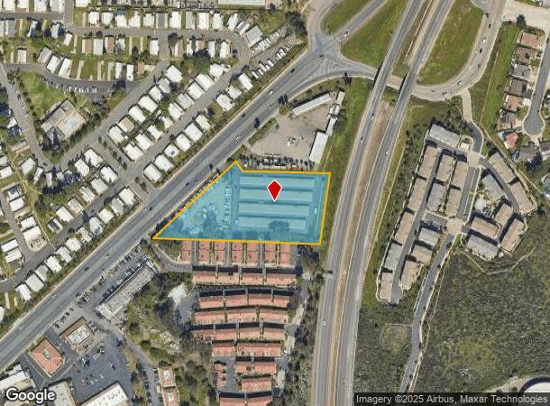  10815 Woodside Ave, Santee, CA Parcel Map