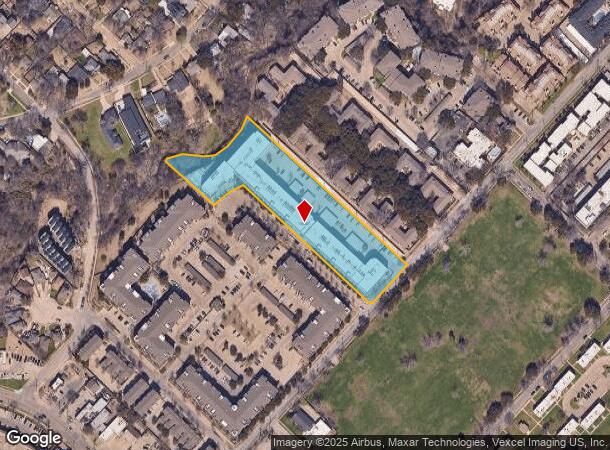 2727 Kings Rd, Dallas, TX Parcel Map
