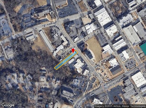  204 W Academy St Sw, Gainesville, GA Parcel Map