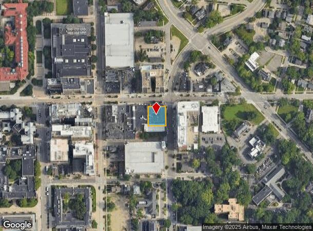 1220 S University Ave, Ann Arbor, MI Parcel Map