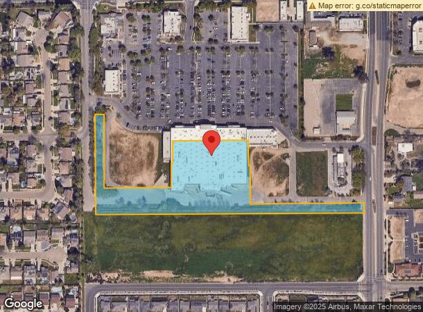  3939 W Caldwell Ave, Visalia, CA Parcel Map