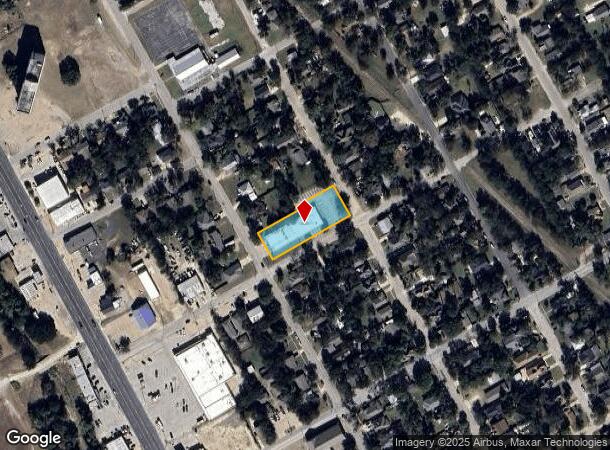 1300 N Anglin St, Cleburne, TX Parcel Map