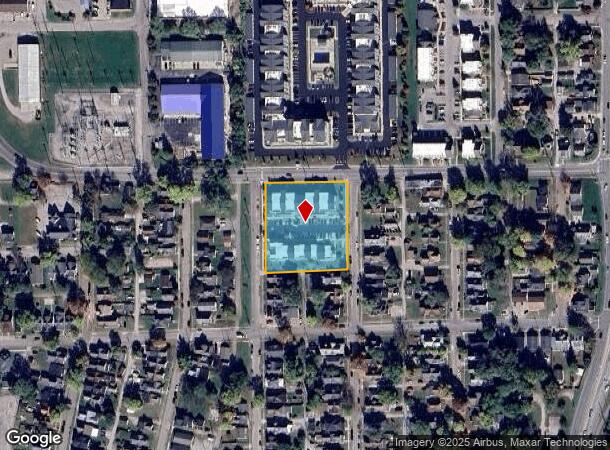 1539 10Th St, Columbus, IN Parcel Map