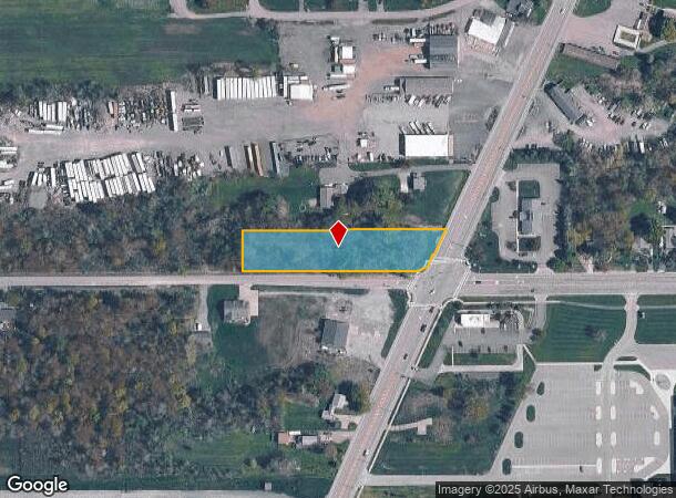 8626 Erie Rd, Angola, NY Parcel Map