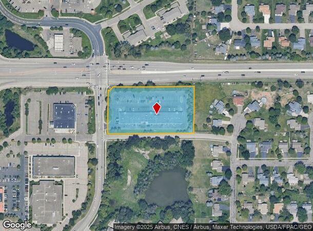  1542 125Th Ave Ne, Blaine, MN Parcel Map