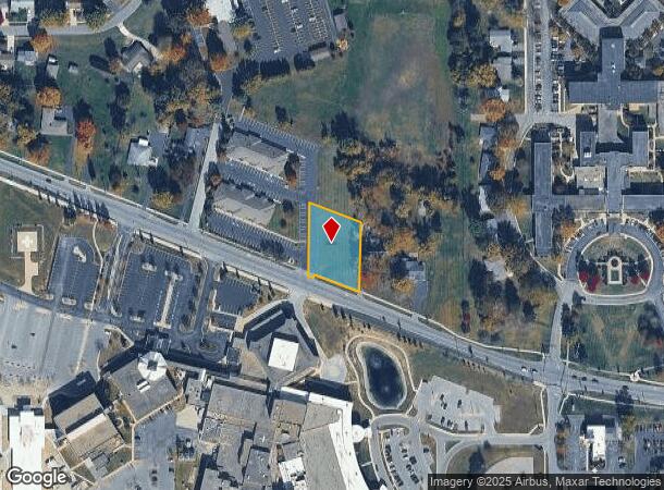  1110 W Jefferson St, Franklin, IN Parcel Map