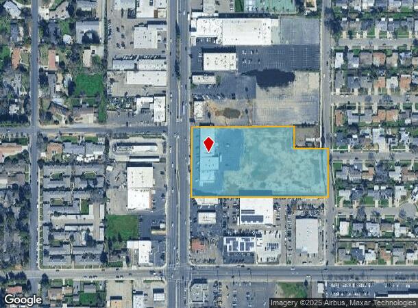 4676 N Blackstone Ave, Fresno, CA Parcel Map