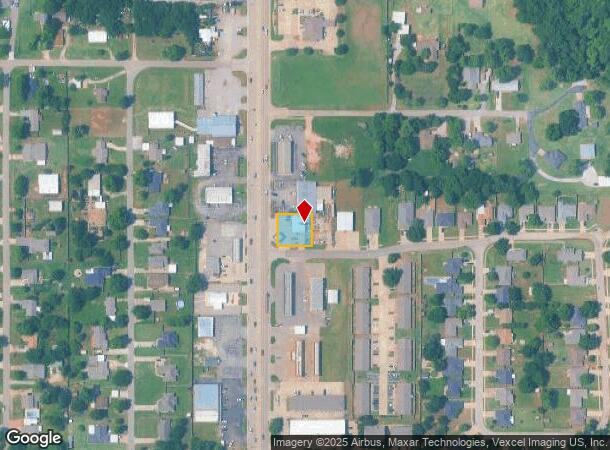 1300 N Main St, Newcastle, OK Parcel Map