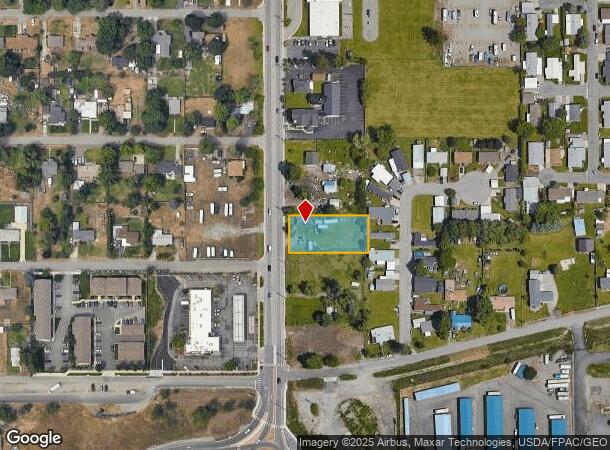 1320 N Barker Rd, Spokane Valley, WA Parcel Map