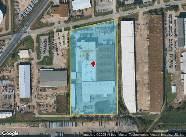 8610 Wallisville Rd, Houston, TX Parcel Map