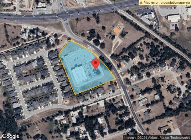  1919 Main St, Liberty Hill, TX Parcel Map