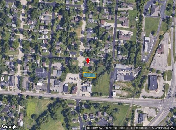  1714 Flesher Ave, Dayton, OH Parcel Map