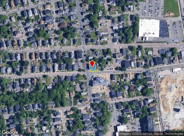  73 Highland St, Brockton, MA Parcel Map