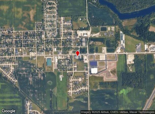 2525 E Division St, Diamond, IL Parcel Map