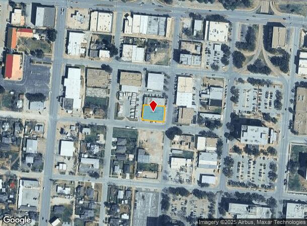  242 Sycamore St, Abilene, TX Parcel Map