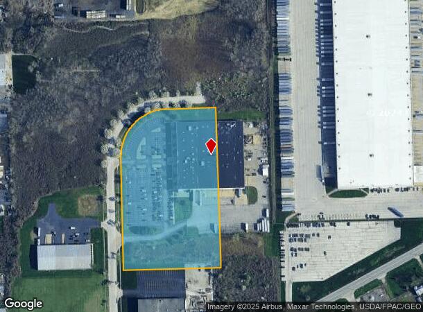  5120 Advantage Dr, Toledo, OH Parcel Map