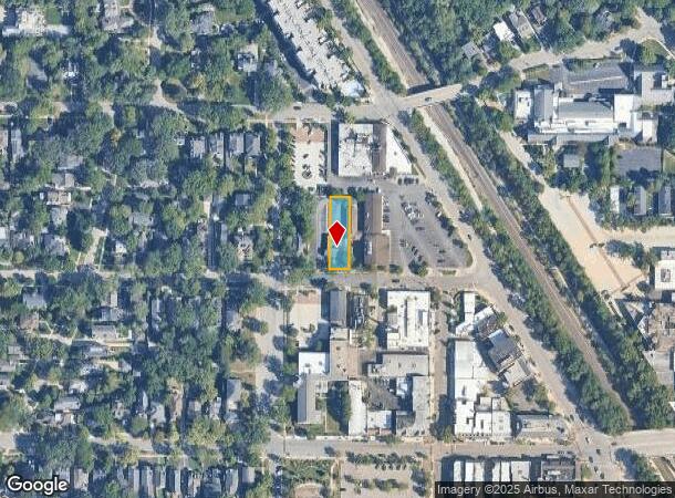 851 Spruce St, Winnetka, IL Parcel Map