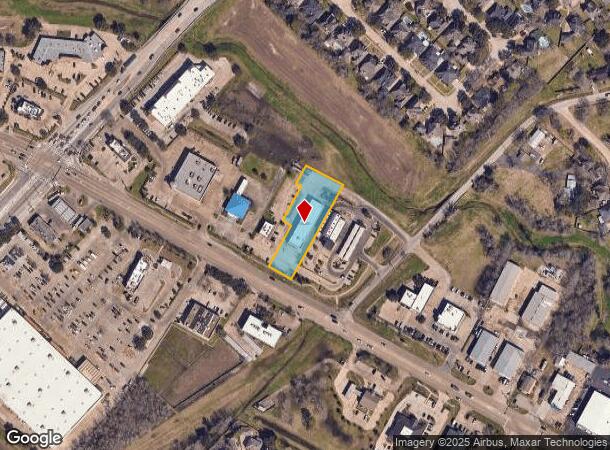 1505 Broadway St, Pearland, TX Parcel Map