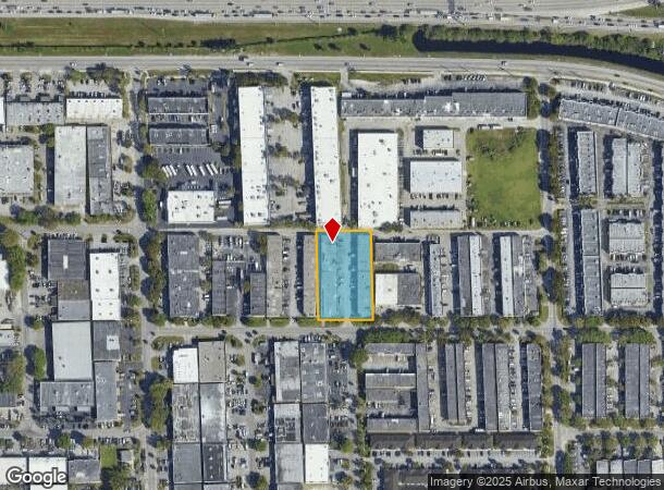 2495 W 80Th St, Hialeah, FL Parcel Map