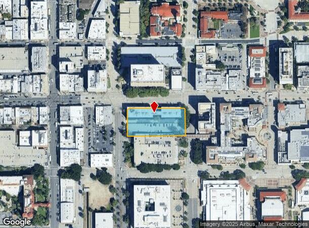  150 E Colorado Blvd, Pasadena, CA Parcel Map