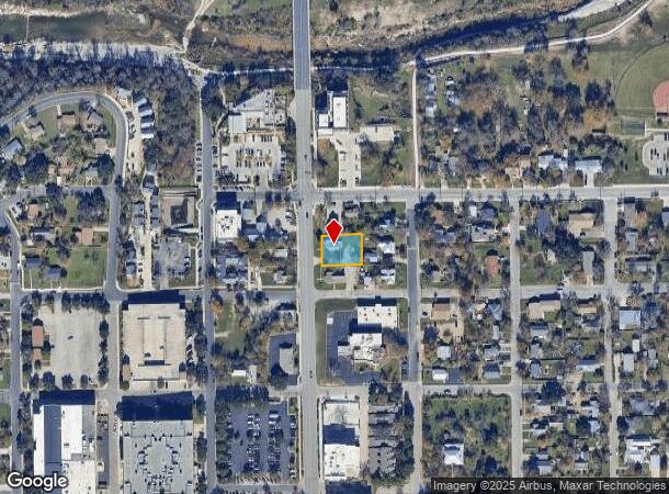 207 S Austin Ave, Georgetown, TX Parcel Map
