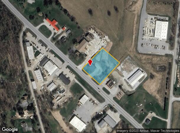 1499 Route 7 S, Middlebury, VT Parcel Map