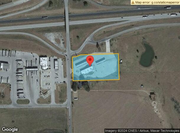  901 S Eagle St, Weimar, TX Parcel Map