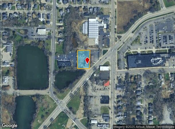  122 W Crosstown Pky, Kalamazoo, MI Parcel Map