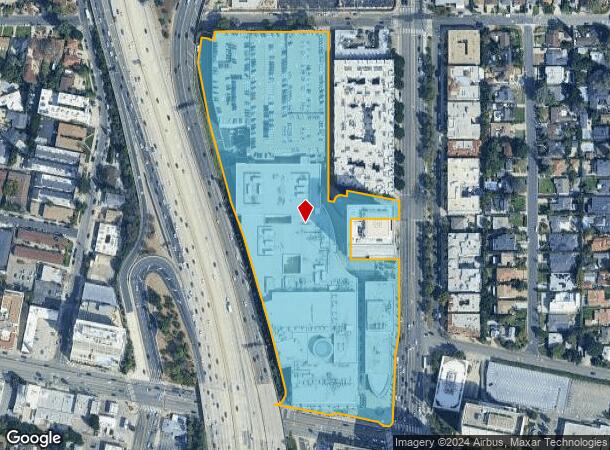  15301 Ventura Blvd, Sherman Oaks, CA Parcel Map