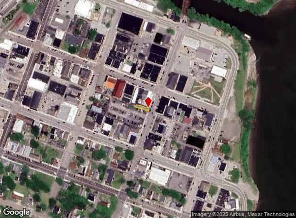  210 Main St, Aurora, IN Parcel Map