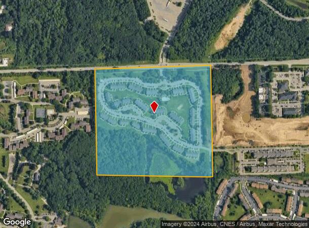  2020 E Clark Rd, Ann Arbor, MI Parcel Map