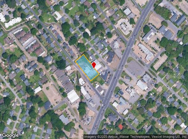  110 Mimosa Pl, Lafayette, LA Parcel Map