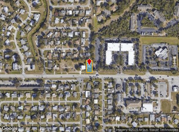  1628 Sarno Rd, Melbourne, FL Parcel Map