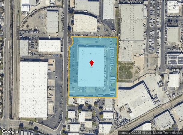  2601 S Garnsey St, Santa Ana, CA Parcel Map