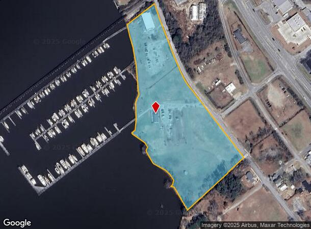 1101 N B St, New Bern, NC Parcel Map