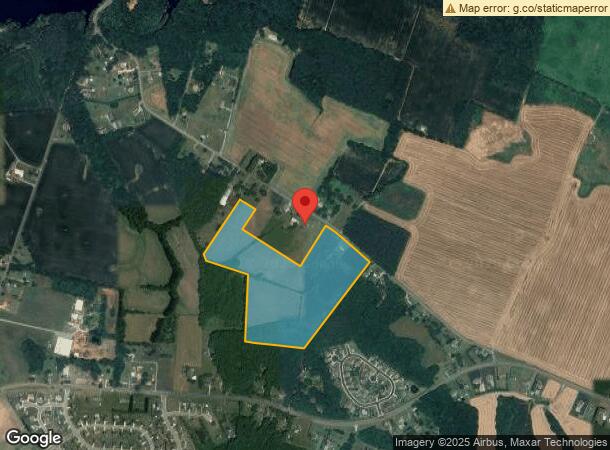  4330 Andrews Lake Rd, Frederica, DE Parcel Map