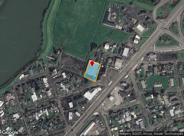 1105 Juniper Ave, Reedsport, OR Parcel Map