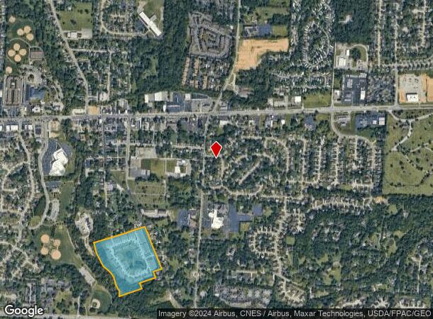  1713 Blacklick Creek Dr, Reynoldsburg, OH Parcel Map