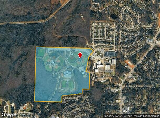  411 Dee Jay Hudson Dr, Sherwood, AR Parcel Map
