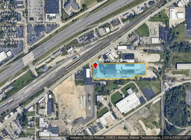  20900 Saint Clair Ave, Euclid, OH Parcel Map