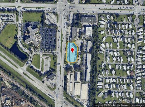  7100 N Military Trl, West Palm Beach, FL Parcel Map