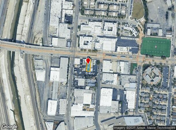  1214 E 1St St, Los Angeles, CA Parcel Map