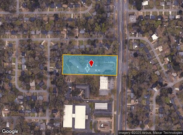  650 S University Blvd, Mobile, AL Parcel Map