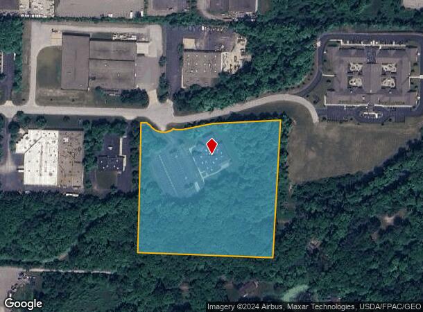  2500 E Enterprise Pky, Twinsburg, OH Parcel Map