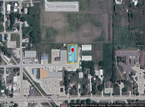 611 E Market St, Panora, IA Parcel Map