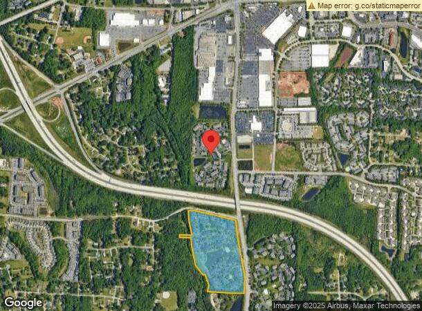  1404 Bridford Pkwy, Greensboro, NC Parcel Map