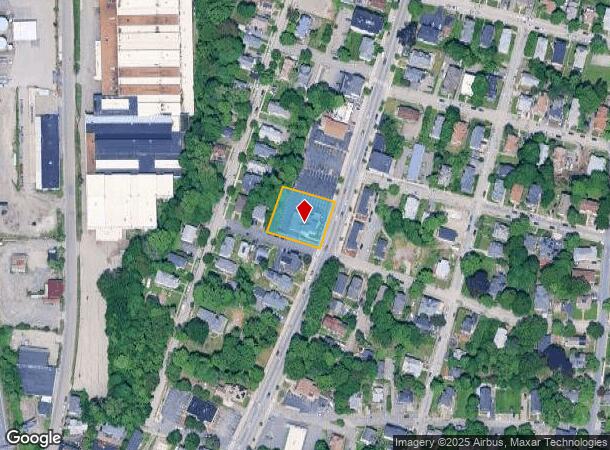  154 Lincoln St, Worcester, MA Parcel Map
